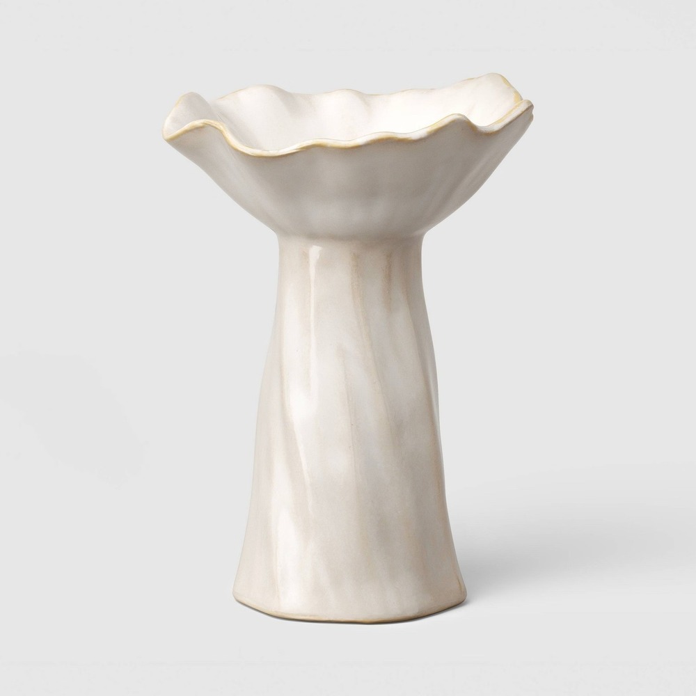 Short Sculpted Foliage‎ Taper Candle Holder - Threshold, Target
